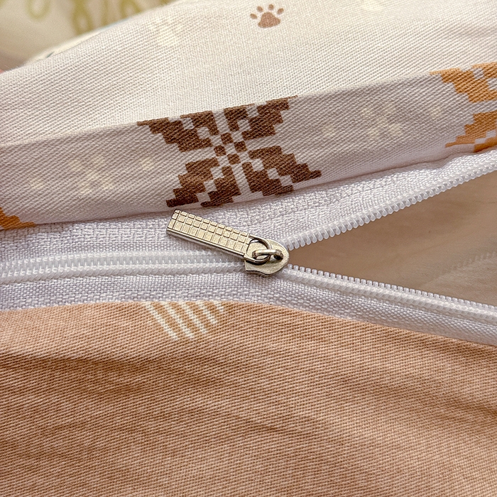 91家纺网 家纺一手货源 找家纺 卡普家居 2025新款全棉13070单品被套 童年小事