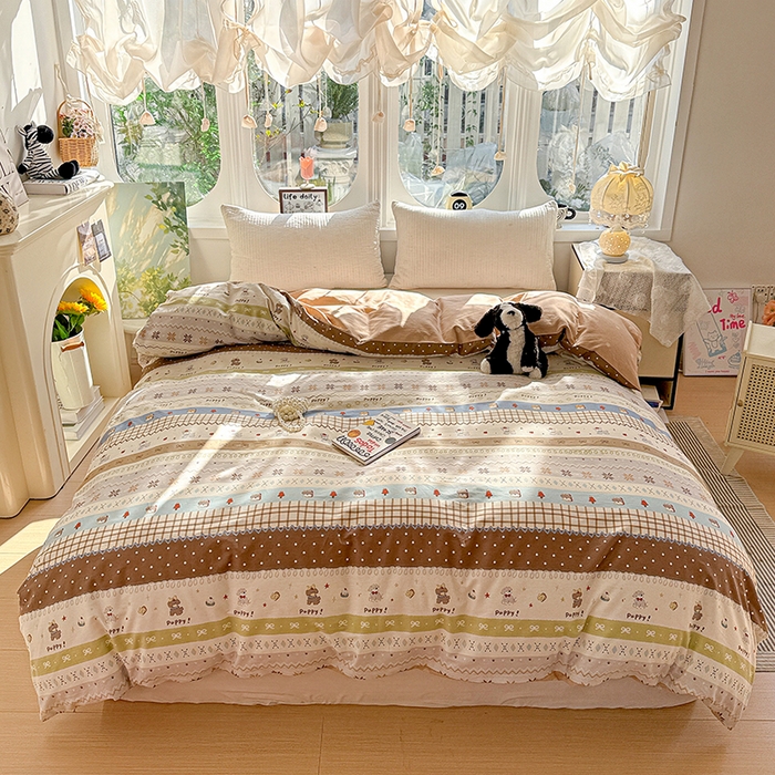 卡普家居 2025新款全棉13070单品被套 童年小事