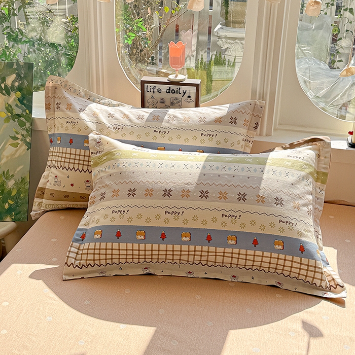 91家纺网 家纺一手货源 找家纺 卡普家居 2025新款全棉13070单品被套 童年小事