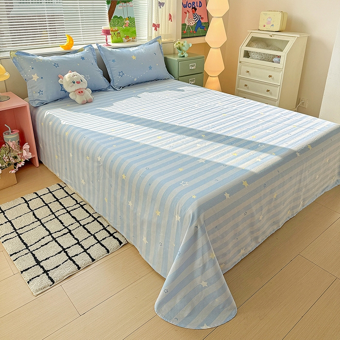 91家纺网 家纺一手货源 找家纺 卡普家居 2025新款全棉13070单品被套 五星集