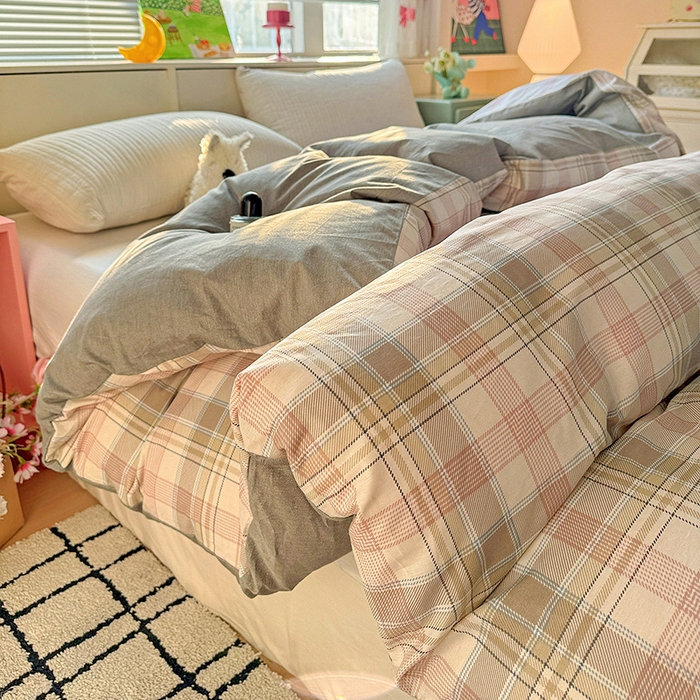 91家纺网 家纺一手货源 找家纺 卡普家居 2025新款全棉13070单品被套 西雅图