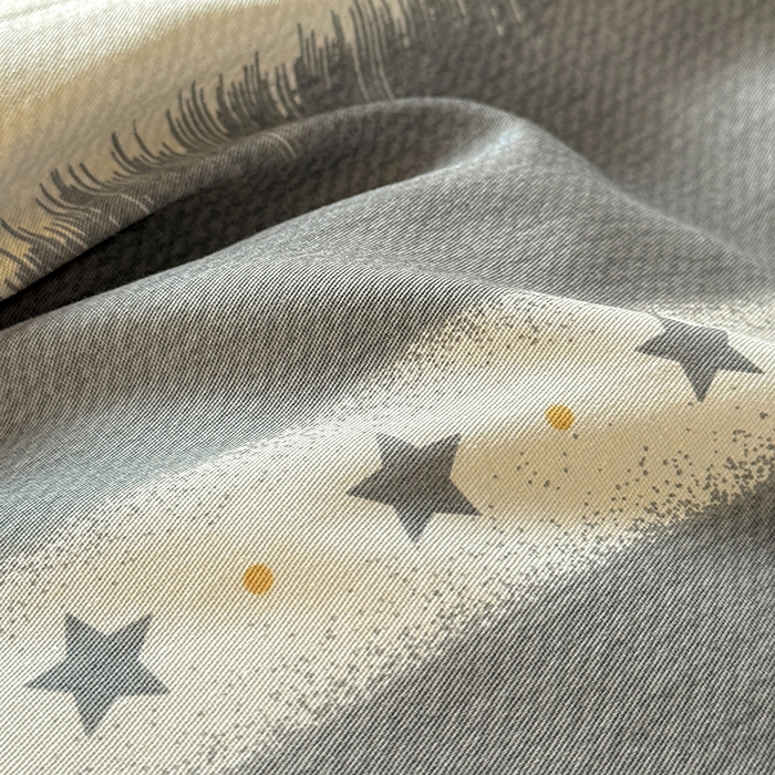 91家纺网 家纺一手货源 找家纺 卡普家居 2025新款全棉13070单品被套 星辰大海