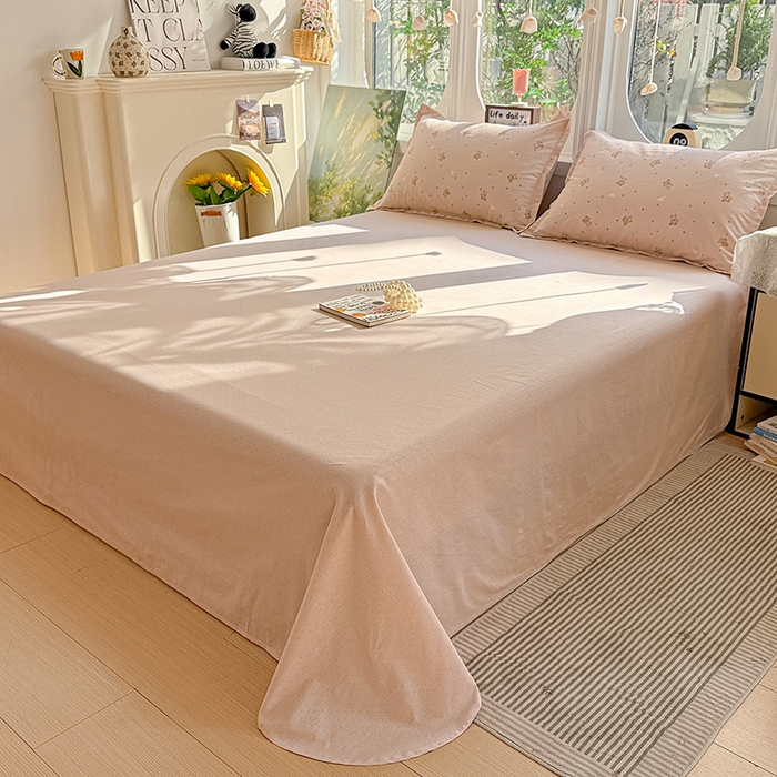 91家纺网 家纺一手货源 找家纺 卡普家居 2025新款全棉13070单品被套 星光熊