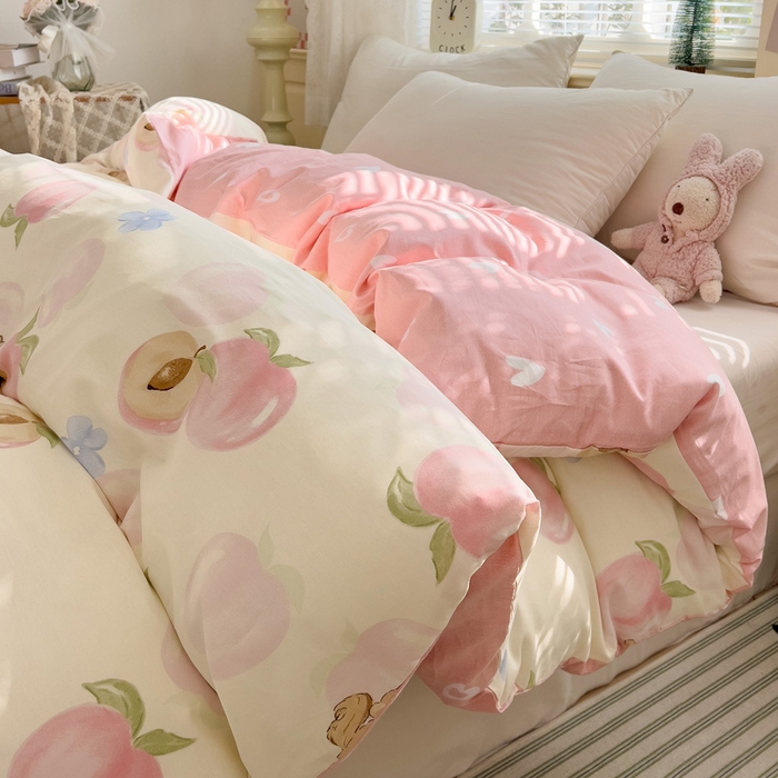 91家纺网 家纺一手货源 找家纺 总1卡普纯棉全棉四件套13070喷气床单款床笠款三件套