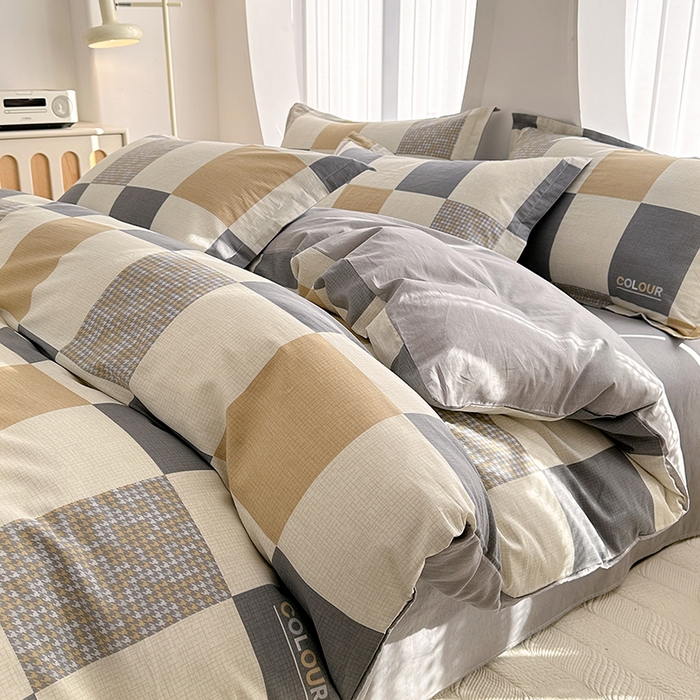 91家纺网 家纺一手货源 找家纺 总1卡普纯棉全棉四件套13070喷气床单款床笠款三件套