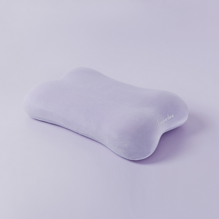 91家纺网 家纺一手货源 找家纺 （总）绮甜枕语 2026新款高密度绒面纯色骨头美容枕生物基记忆枕头人体工程学设计款跨境骨头枕