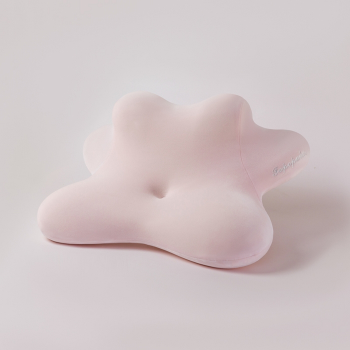 91家纺网 家纺一手货源 找家纺 （总）绮甜枕语 2026新款高密度绒面纯色记忆枕头人体工程学设计款跨境多功能趴睡枕