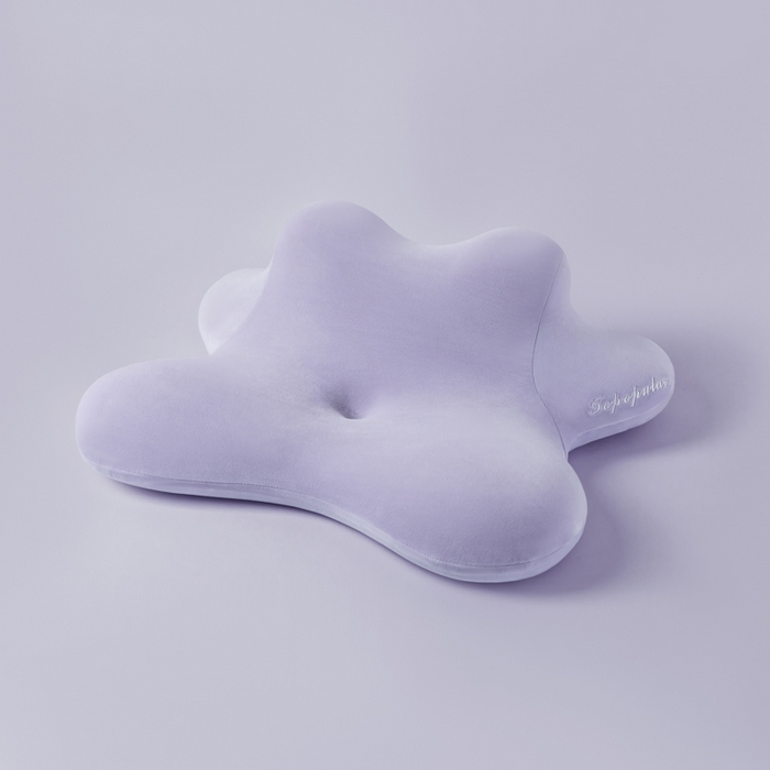 91家纺网 家纺一手货源 找家纺 （总）绮甜枕语 2026新款高密度绒面纯色记忆枕头人体工程学设计款跨境多功能趴睡枕