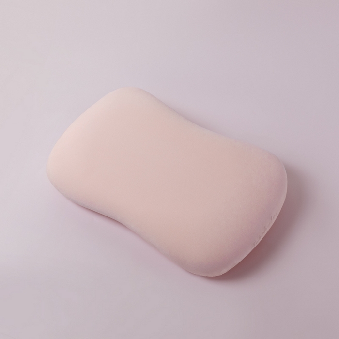 91家纺网 家纺一手货源 找家纺 （总）绮甜枕语 2026新款高密度绒面纯色面包弧形枕生物基记忆枕头人体工程学设计款跨境