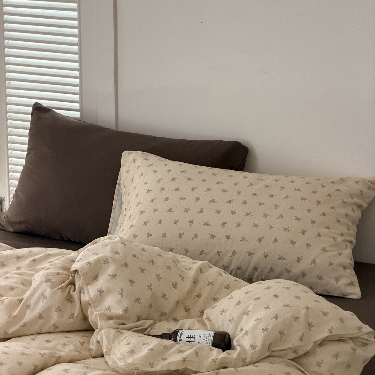 91家纺网 家纺一手货源 找家纺 蜜宿 2026新款全棉双层纱四件套（碎花款） 山野来信