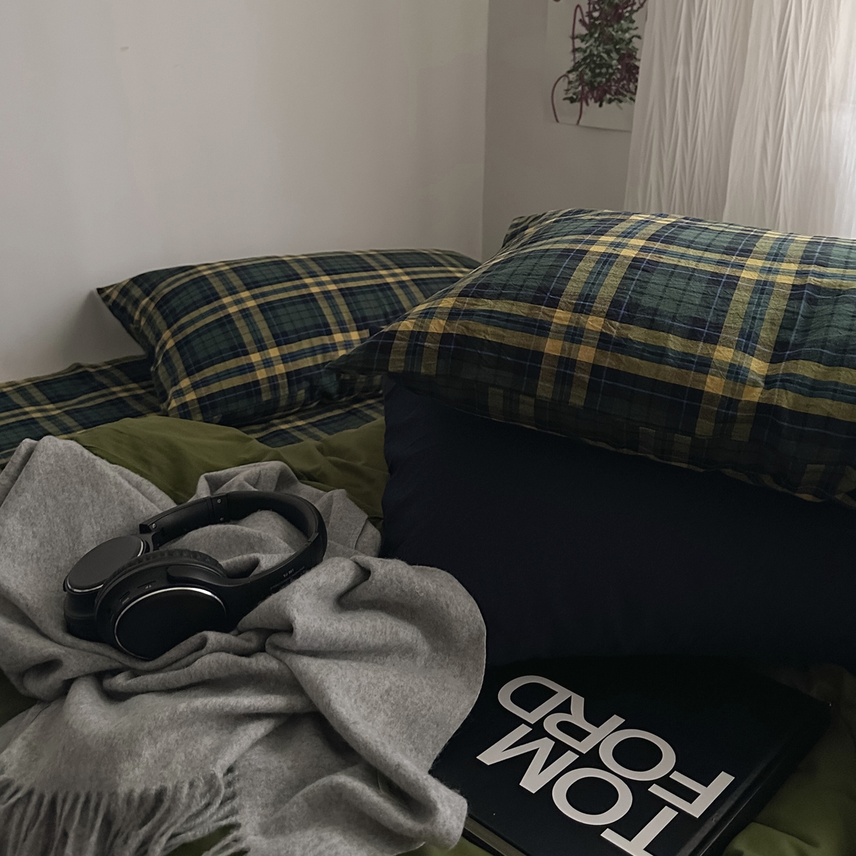 91家纺网 家纺一手货源 找家纺 （总）柚可家居 2026新款色织水洗棉全棉四件套-浮生半日