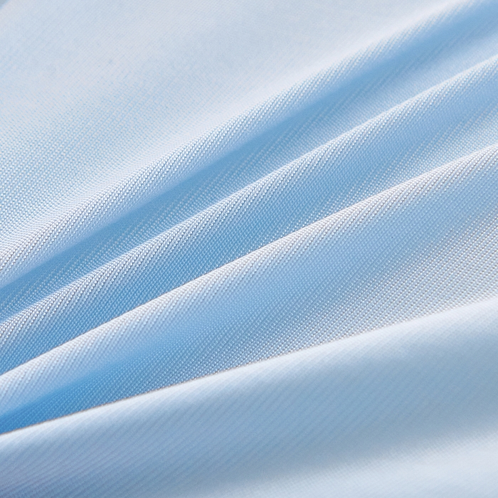 91家纺网 家纺一手货源 找家纺 纳斯顿家纺 2026新款夏季款小牛角枕头枕芯 蓝色