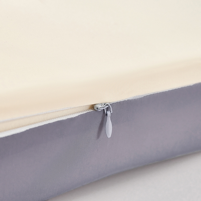 91家纺网 家纺一手货源 找家纺 纳斯顿家纺 2026新款夏季款小牛角枕头枕芯 深灰