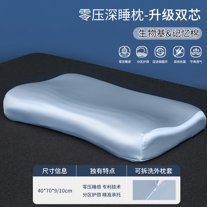 91家纺网 家纺一手货源 找家纺 （总）纳斯顿家纺 2026新款罗莱同款双芯深睡枕枕头枕芯