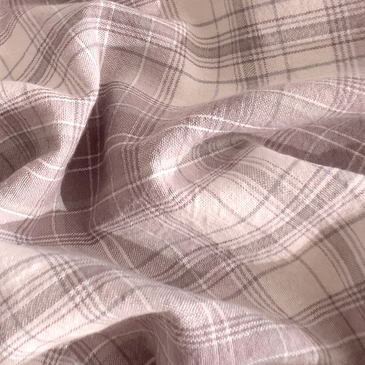 91家纺网 家纺一手货源 找家纺 DoDo 兜兜 2026新款全棉纯棉A类条格水洗棉单被套被套单件-可定做尺寸 可可奈-烟灰