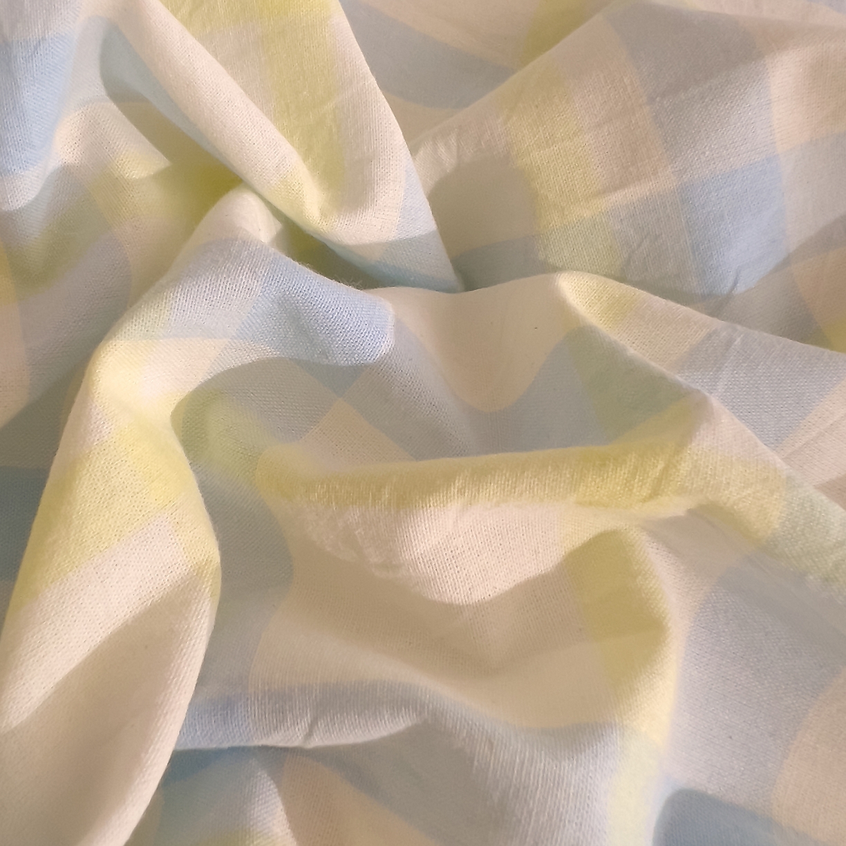 91家纺网 家纺一手货源 找家纺 DoDo 兜兜 2026新款全棉纯棉A类条格水洗棉单枕套枕套单件-可定做尺寸 禾里-黄蓝