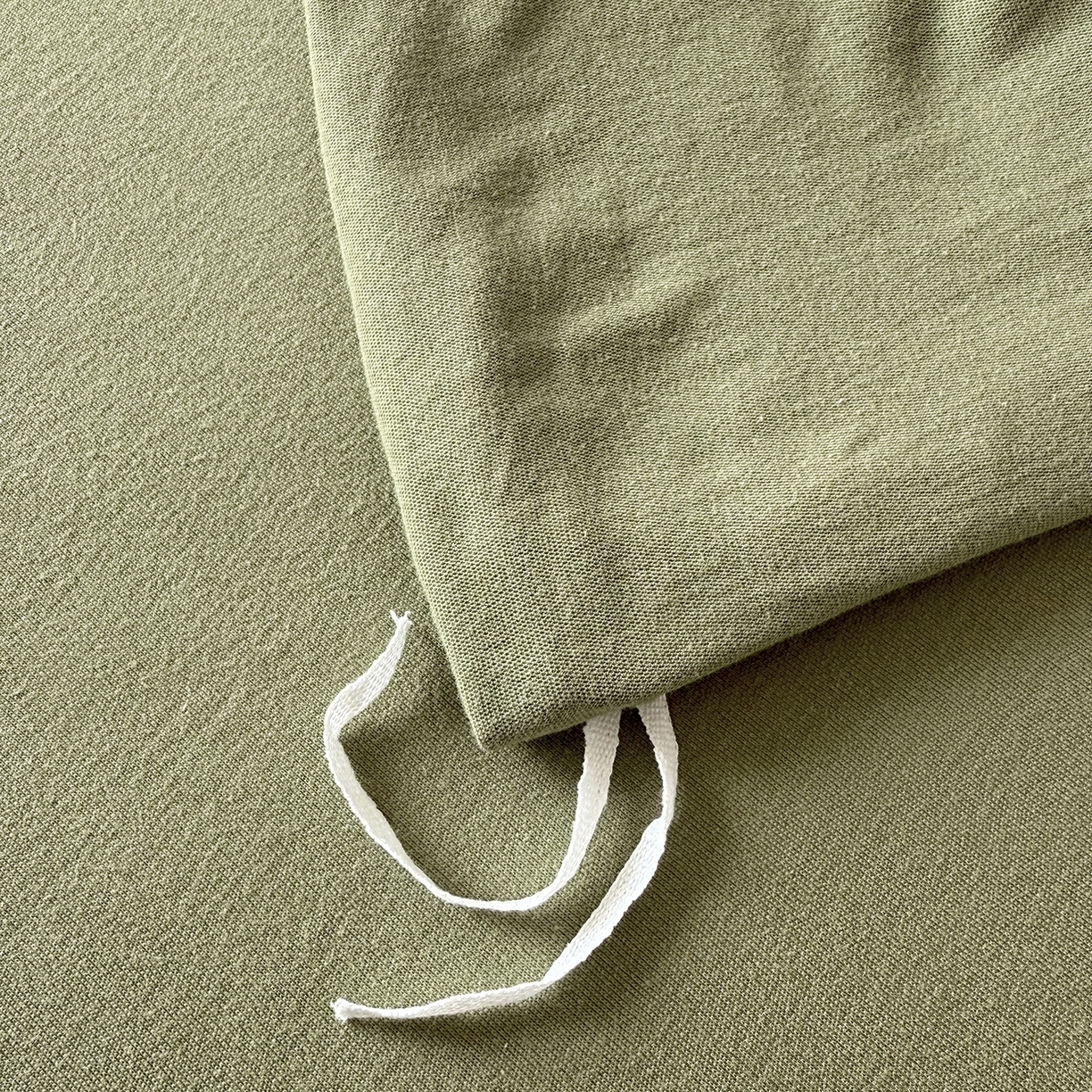 91家纺网 家纺一手货源 找家纺 锦罗绣 2026年全棉纯棉针织棉螺旋纱四件套 单被套定制任意尺寸 针织棉-薄荷绿