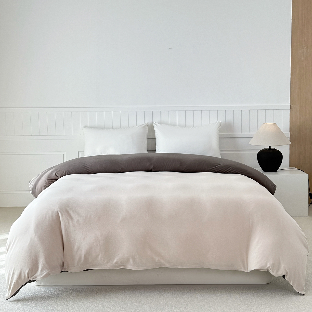 91家纺网 家纺一手货源 找家纺 （总）锦罗绣 2026年全棉纯棉针织棉螺旋纱单被套定制任意尺寸