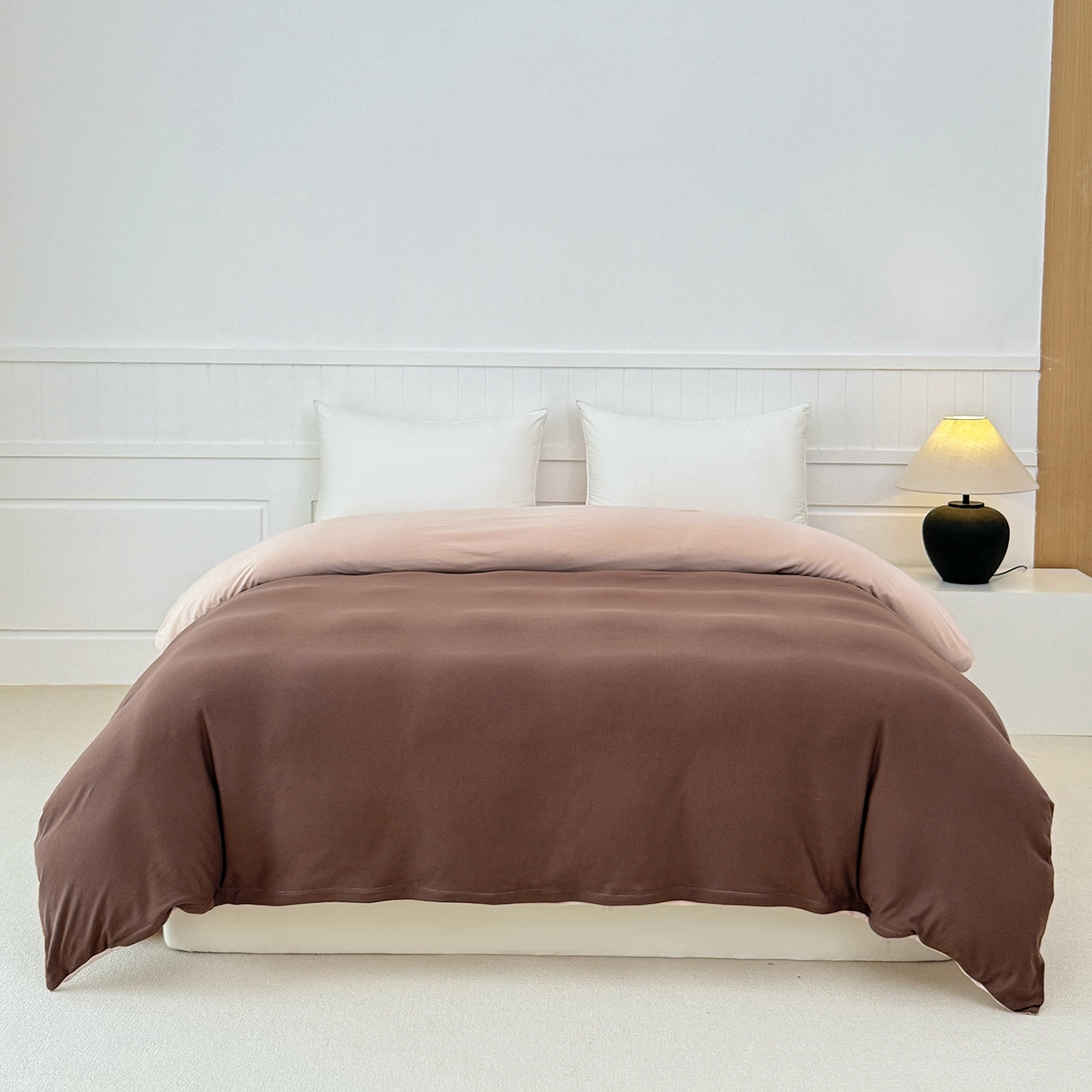 91家纺网 家纺一手货源 找家纺 （总）锦罗绣 2026年全棉纯棉针织棉螺旋纱单被套定制任意尺寸