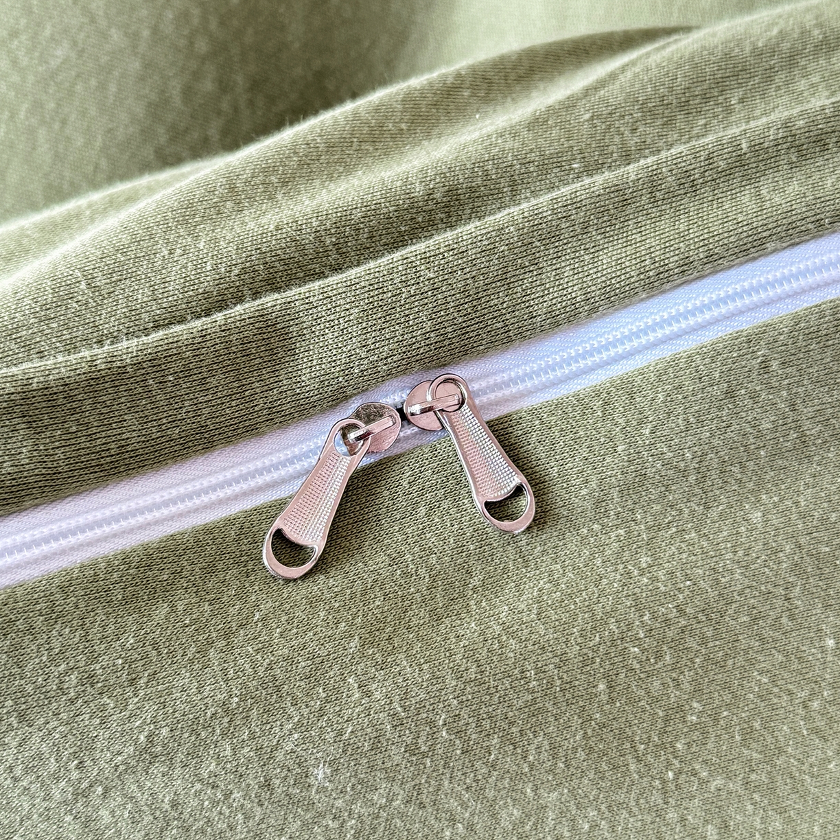 91家纺网 家纺一手货源 找家纺 锦罗绣 2026年全棉纯棉针织棉螺旋纱单被套定制任意尺寸 针织棉-薄荷绿