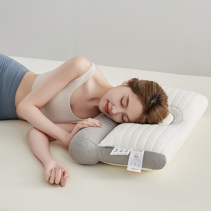 91家纺网 家纺一手货源 找家纺 （总）乐可 2026新款乳胶日系牵引枕反牵引枕头枕芯