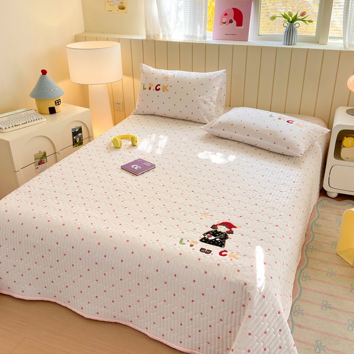 91家纺网 家纺一手货源 找家纺 （总）娜娜 2025新款全棉夹棉多功能床盖