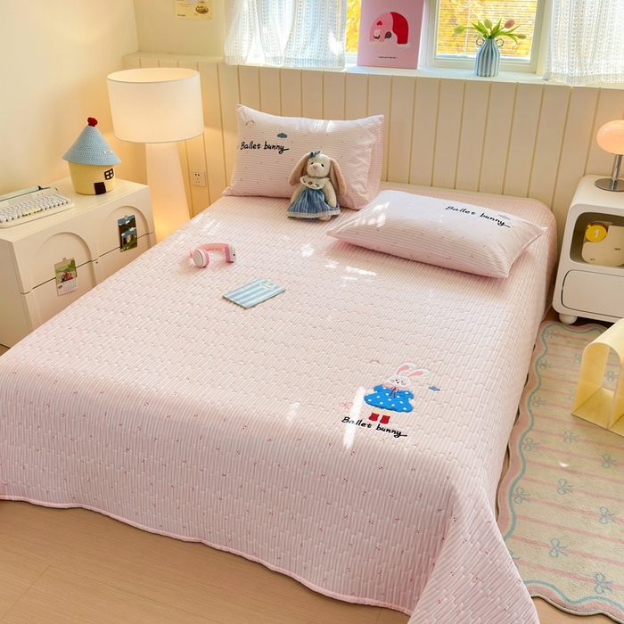 91家纺网 家纺一手货源 找家纺 （总）娜娜 2025新款全棉夹棉多功能床盖