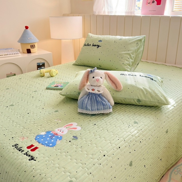 91家纺网 家纺一手货源 找家纺 （总）娜娜 2025新款全棉夹棉多功能床盖