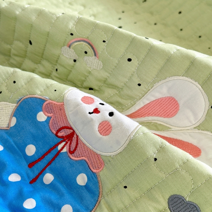 91家纺网 家纺一手货源 找家纺 （总）娜娜 2025新款全棉夹棉多功能床盖