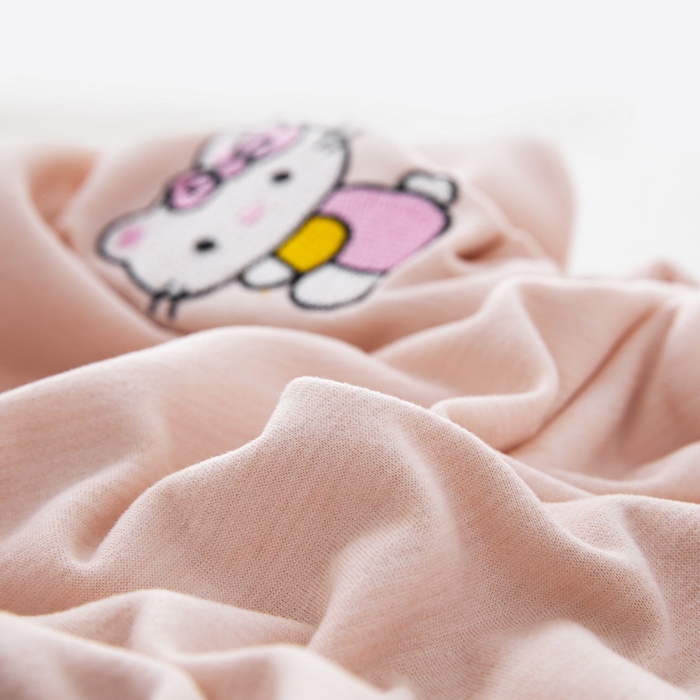 91家纺网 家纺一手货源 找家纺 大黄蜂家居家纺 2026新款A类卡通儿童硅胶枕枕头枕芯 小猫粉