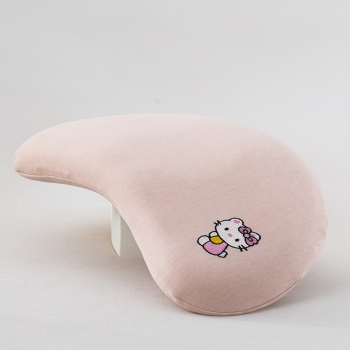 91家纺网 家纺一手货源 找家纺 大黄蜂家居家纺 2026新款A类卡通儿童硅胶枕枕头枕芯 小猫粉