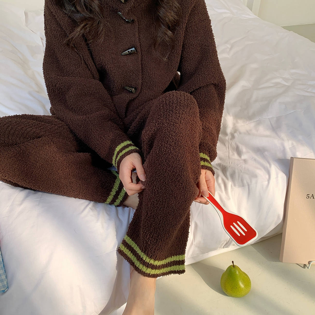 91家纺网 家纺一手货源 找家纺 （总）多乐娜 2025新款出口日单高定款半边绒家居服重量高达1600g高级出口品质非市面普货（控价！请不要低于165元销售！！！！！）