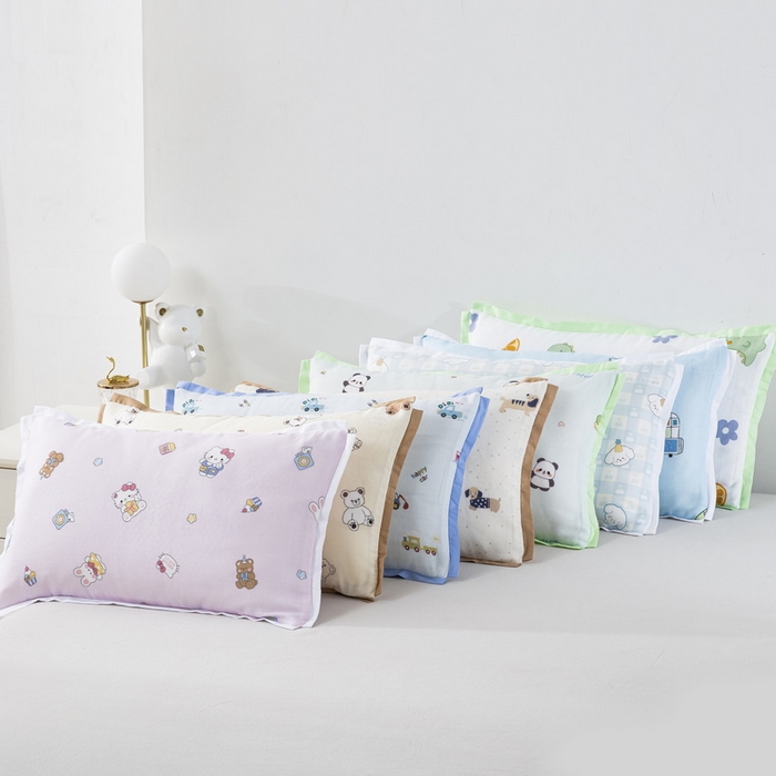 91家纺网 家纺一手货源 找家纺 （总）大黄蜂家居家纺 2026新款A类纯棉双层纱棉花枕枕头枕芯