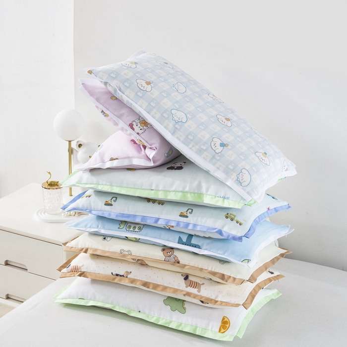 91家纺网 家纺一手货源 找家纺 大黄蜂家居家纺 2026新款A类纯棉双层纱棉花枕枕头枕芯 组合图仅供参考不可下单