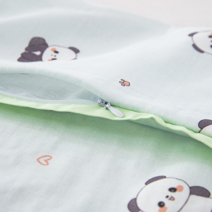 91家纺网 家纺一手货源 找家纺 大黄蜂家居家纺 2026新款A类纯棉双层纱棉花枕枕头枕芯 小熊猫