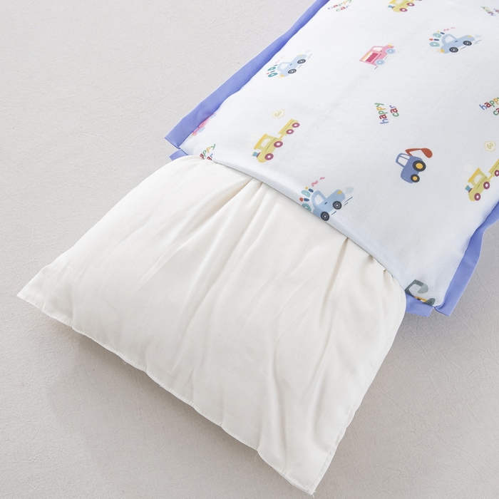 91家纺网 家纺一手货源 找家纺 大黄蜂家居家纺 2026新款A类纯棉双层纱棉花枕枕头枕芯 挖掘机