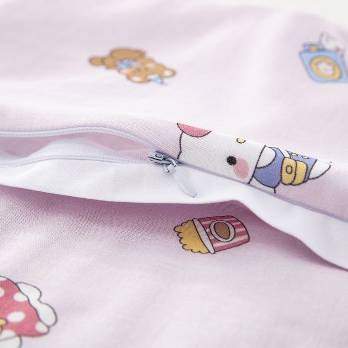 91家纺网 家纺一手货源 找家纺 大黄蜂家居家纺 2026新款A类纯棉双层纱棉花枕枕头枕芯 小猫猫