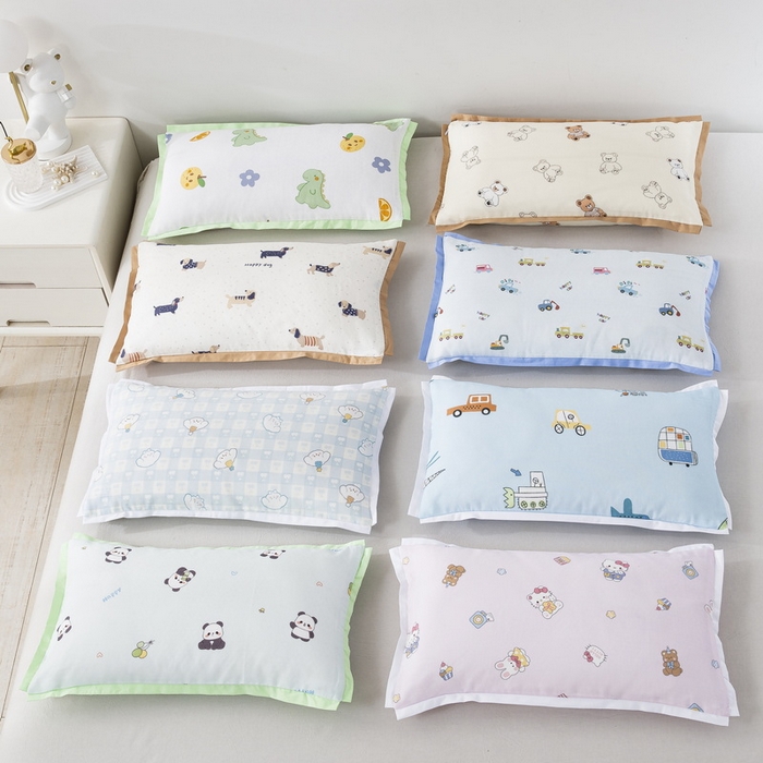 91家纺网 家纺一手货源 找家纺 大黄蜂家居家纺 2026新款A类纯棉双层纱棉花枕枕头枕芯 组合图仅供参考不可下单