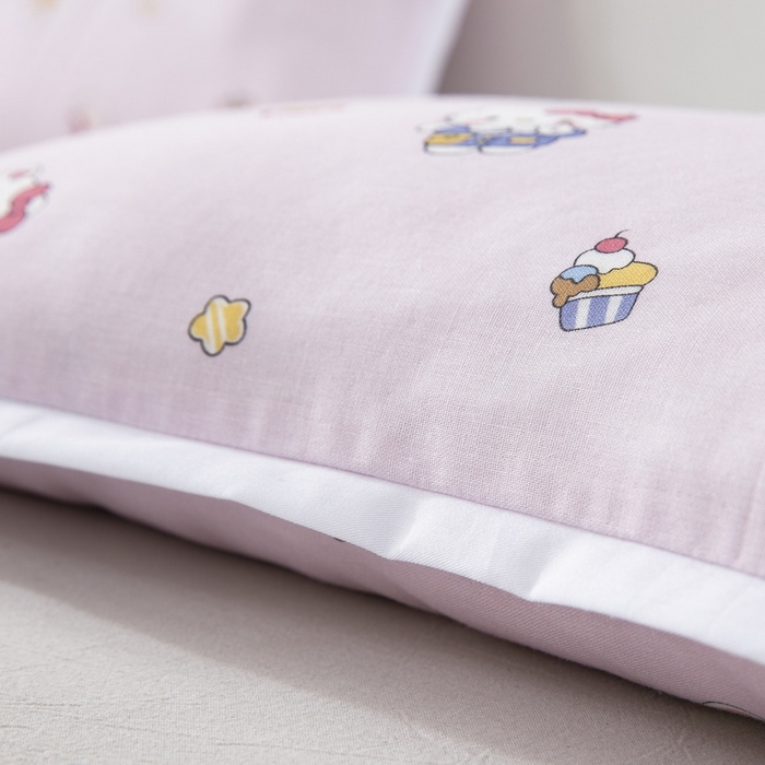 91家纺网 家纺一手货源 找家纺 大黄蜂家居家纺 2026新款A类纯棉双层纱棉花枕枕头枕芯 小猫猫