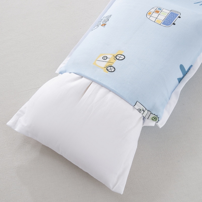 91家纺网 家纺一手货源 找家纺 大黄蜂家居家纺 2026新款A类纯棉双层纱棉花枕枕头枕芯 小汽车