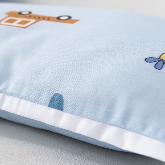 91家纺网 家纺一手货源 找家纺 大黄蜂家居家纺 2026新款A类纯棉双层纱棉花枕枕头枕芯 小汽车