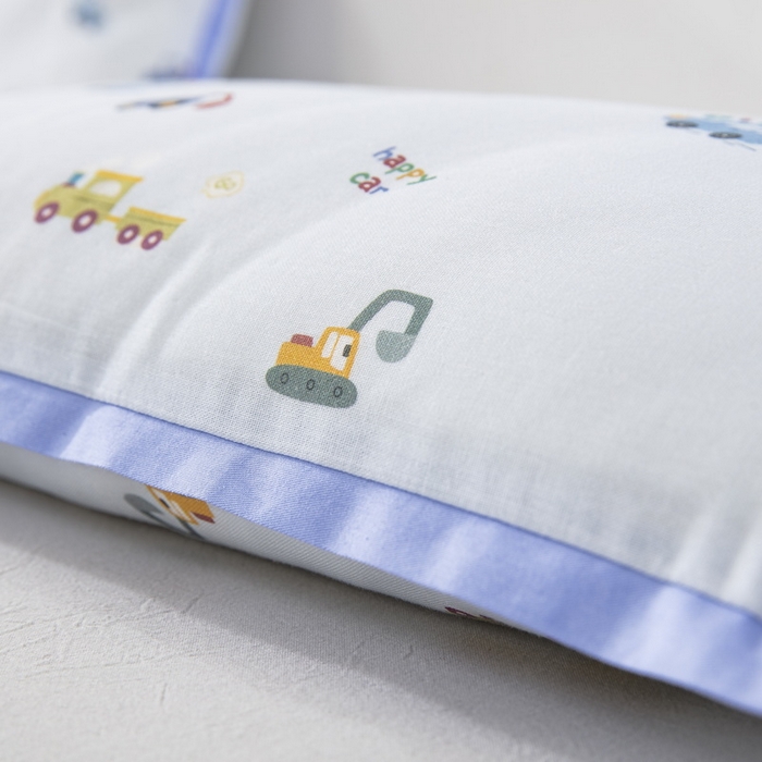 91家纺网 家纺一手货源 找家纺 大黄蜂家居家纺 2026新款A类纯棉双层纱棉花枕枕头枕芯 挖掘机