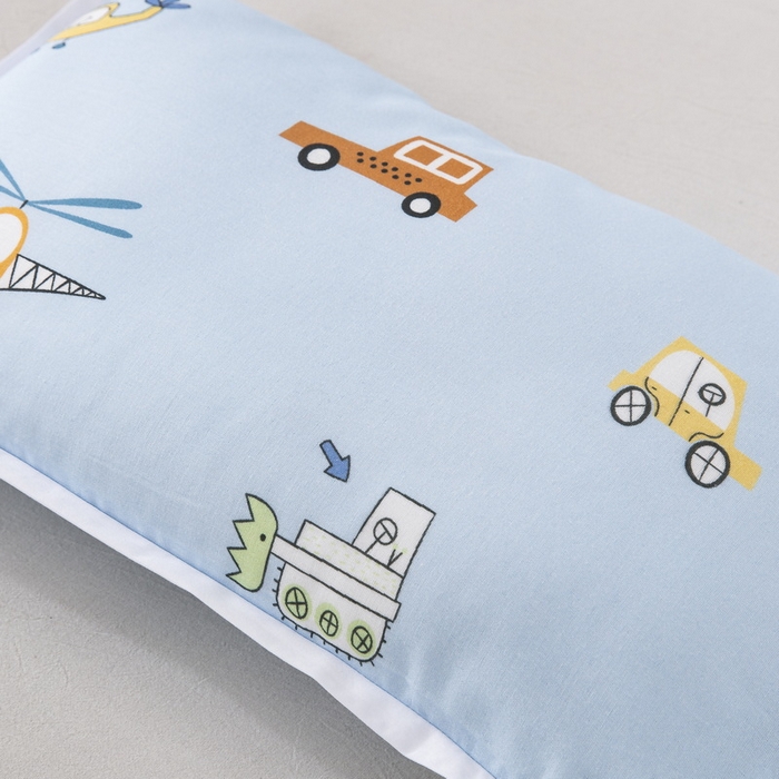 91家纺网 家纺一手货源 找家纺 大黄蜂家居家纺 2026新款A类纯棉双层纱棉花枕枕头枕芯 小汽车