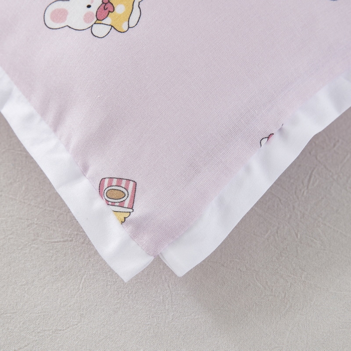 91家纺网 家纺一手货源 找家纺 大黄蜂家居家纺 2026新款A类纯棉双层纱棉花枕枕头枕芯 小猫猫