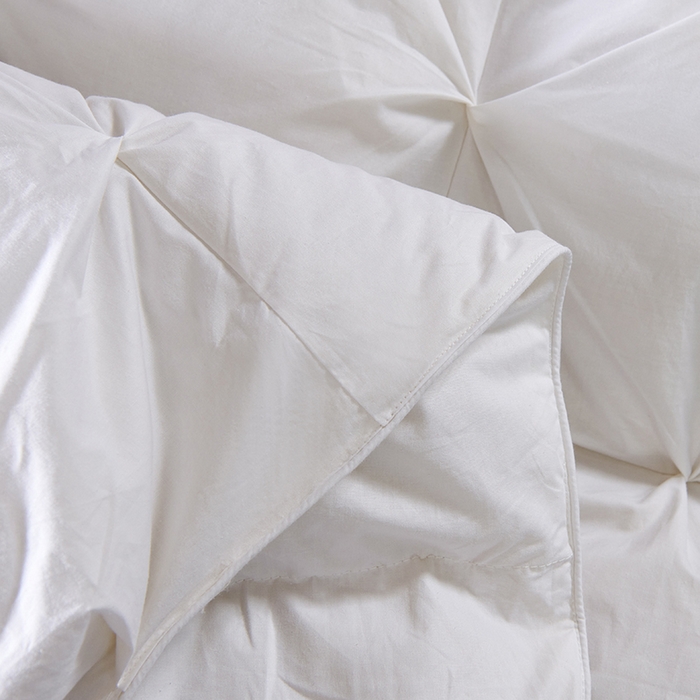 91家纺网 家纺一手货源 找家纺 顺发床垫 2025新款全棉扭花羽毛被加厚保暖95白鹅绒被子秋冬春秋被冬被直播供货     （羽绒被联系商家） 白色（扭花）