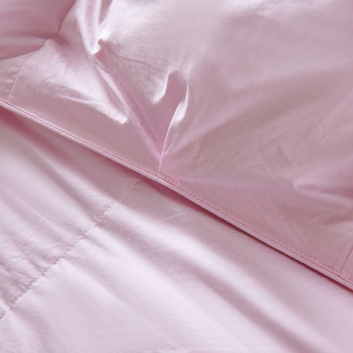 91家纺网 家纺一手货源 找家纺 顺发床垫 2025新款全棉扭花羽毛被加厚保暖95白鹅绒被子秋冬春秋被冬被直播供货     （羽绒被联系商家） 粉色（扭花）