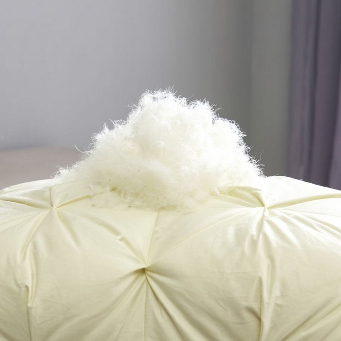 91家纺网 家纺一手货源 找家纺 顺发床垫 2025新款全棉扭花羽毛被加厚保暖95白鹅绒被子秋冬春秋被冬被直播供货     （羽绒被联系商家） 黄色（扭花）