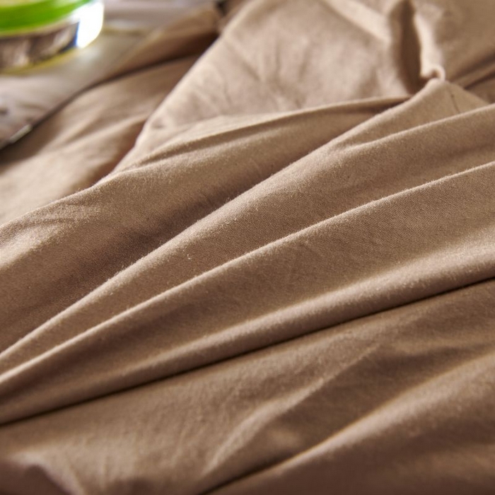 91家纺网 家纺一手货源 找家纺 顺发床垫 2025新款全棉扭花羽毛被加厚保暖95白鹅绒被子秋冬春秋被冬被直播供货     （羽绒被联系商家） 咖色（扭花）