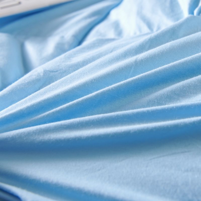 91家纺网 家纺一手货源 找家纺 顺发床垫 2025新款全棉扭花羽毛被加厚保暖95白鹅绒被子秋冬春秋被冬被直播供货     （羽绒被联系商家） 蓝色（扭花）