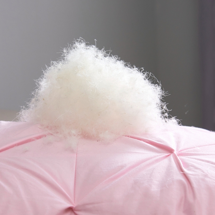 91家纺网 家纺一手货源 找家纺 顺发床垫 2025新款全棉扭花羽毛被加厚保暖95白鹅绒被子秋冬春秋被冬被直播供货     （羽绒被联系商家） 粉色（平格）